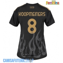 Camisa de time de futebol Juventus Teun Koopmeiners #8 Replicas 3º Equipamento Feminina 2026-27 Manga Curta